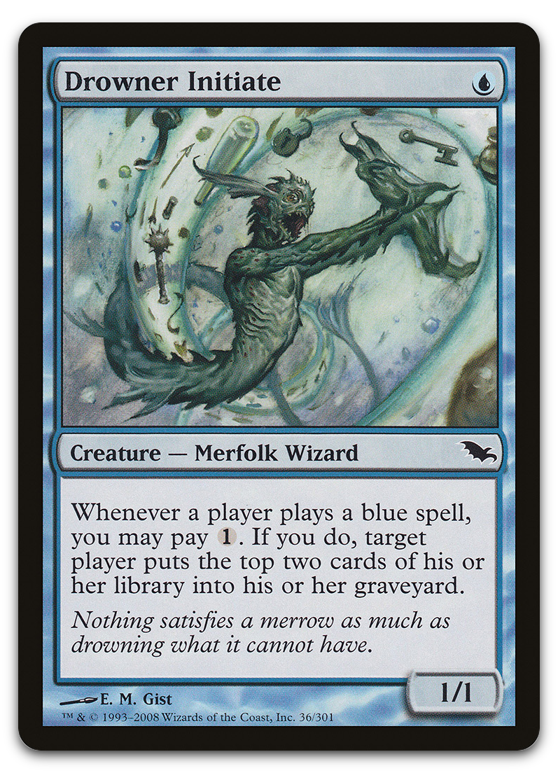 Drowner Initiate (Shadowmoor)