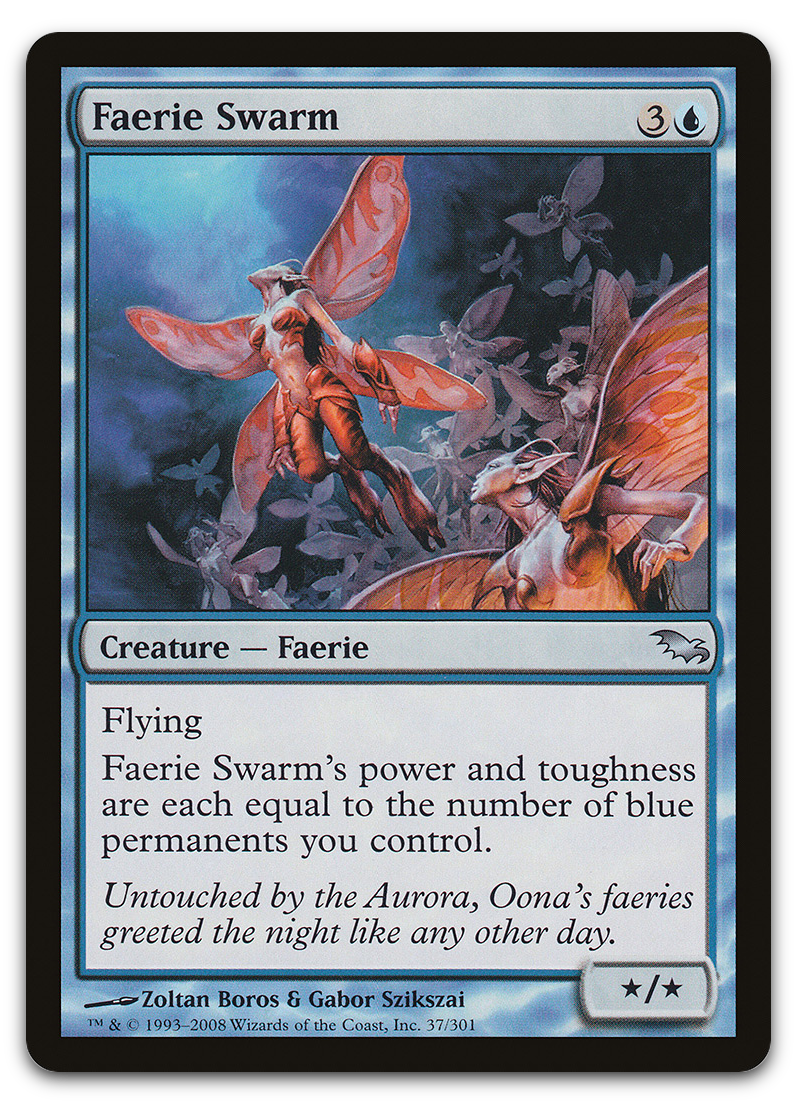Faerie Swarm (Shadowmoor)