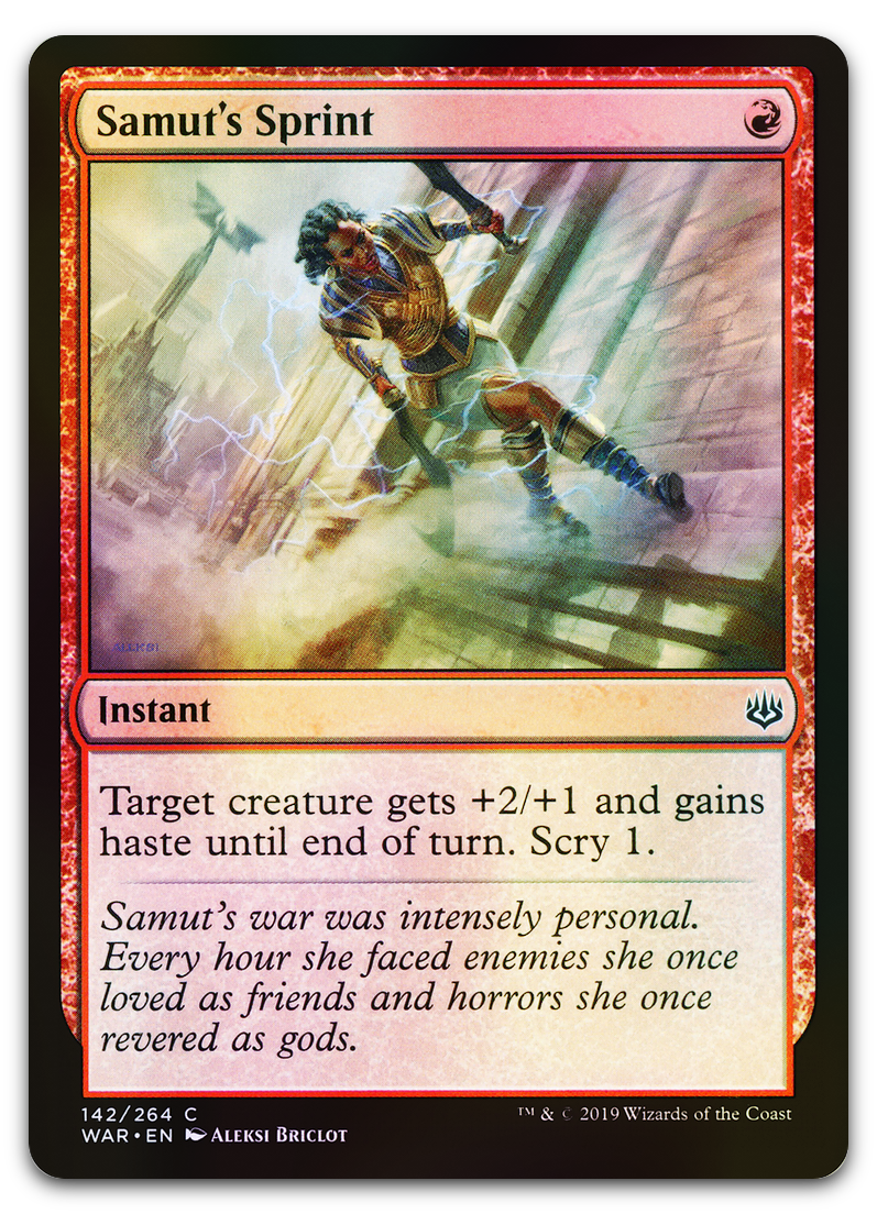 Samut's Sprint (War of the Spark)