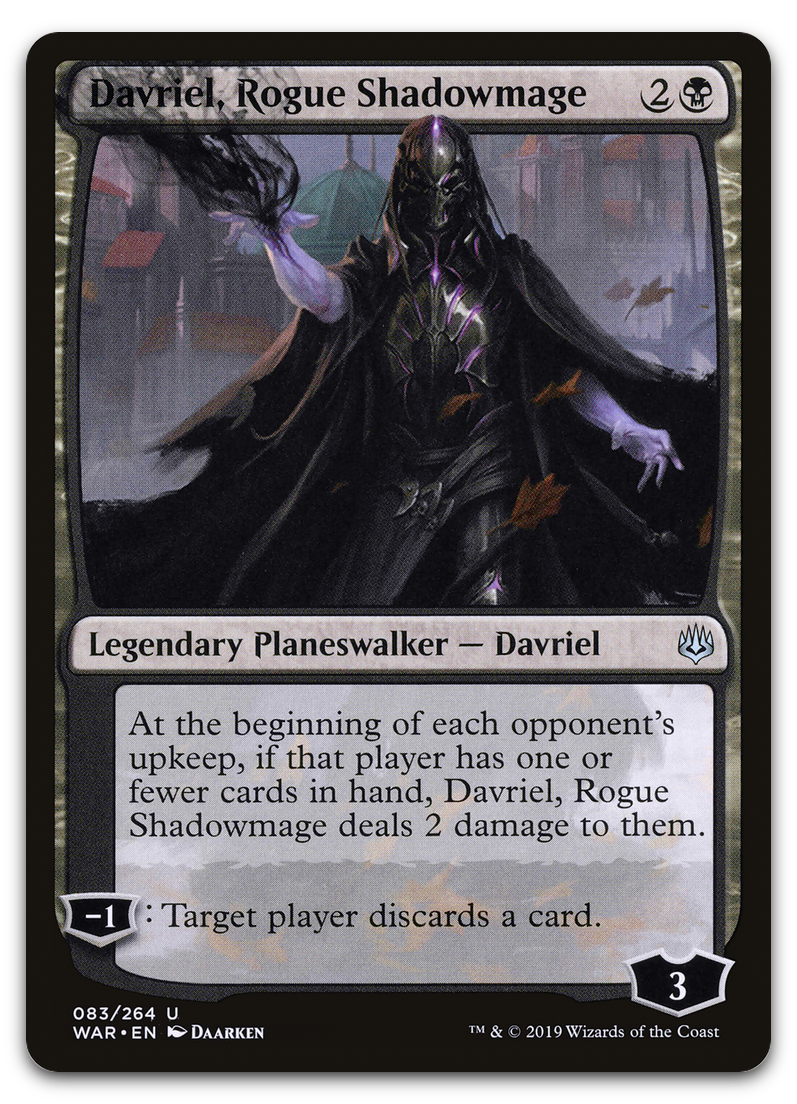 Davriel, Rogue Shadowmage (War of the Spark)