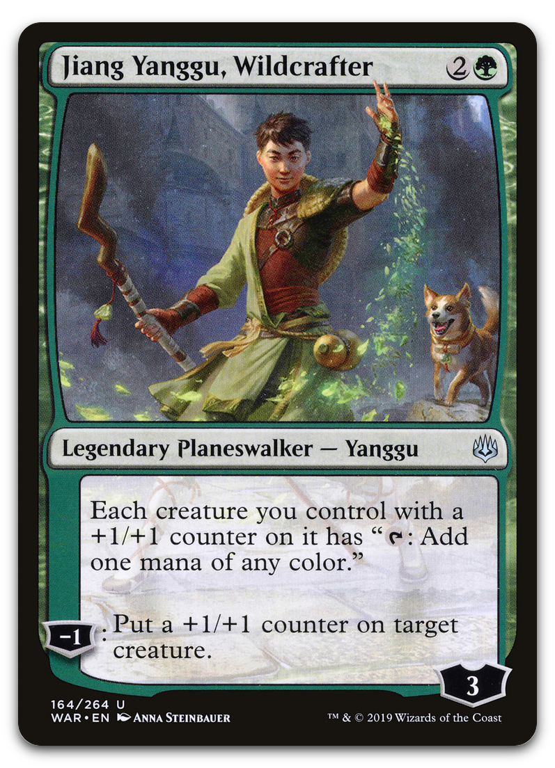 Jiang Yanggu, Wildcrafter (War of the Spark)