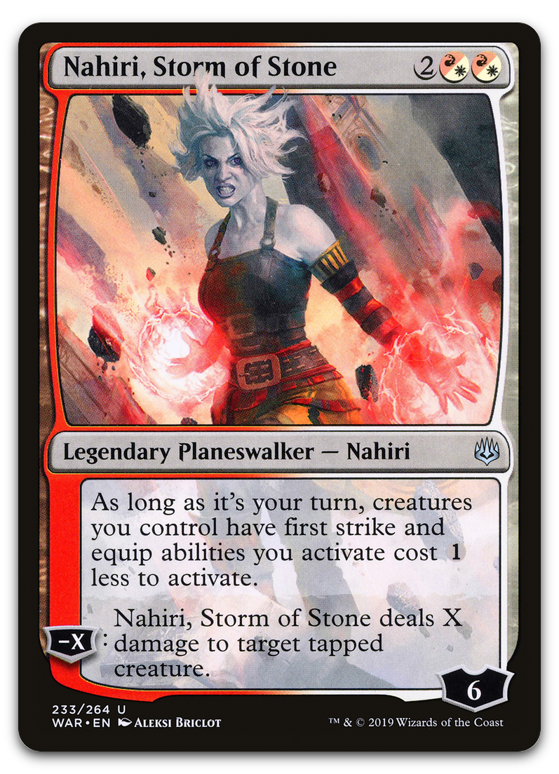 Nahiri, Storm of Stone (War of the Spark)