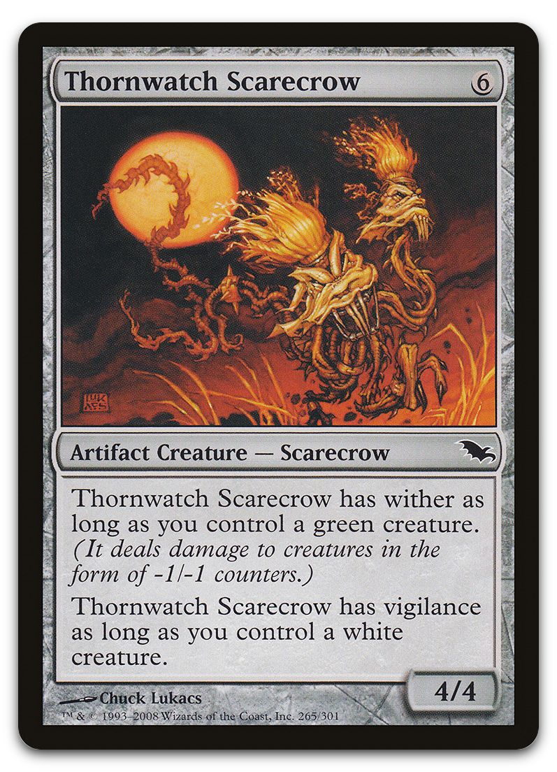 Thornwatch Scarecrow (Shadowmoor)