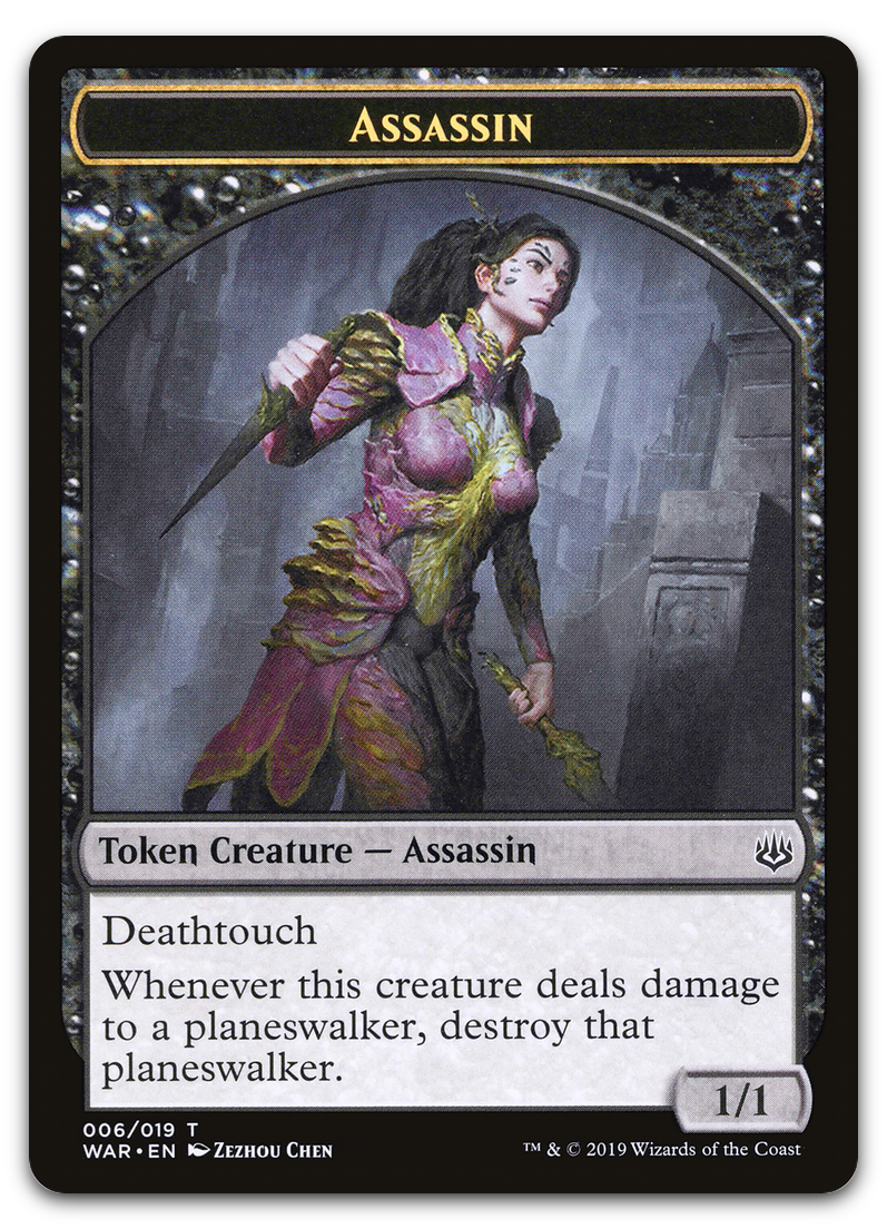 Assassin Token (War of the Spark)