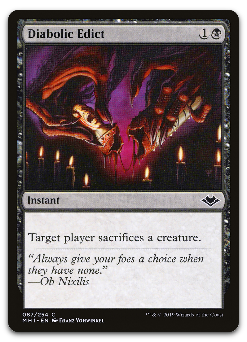 Diabolic Edict (Modern Horizons)