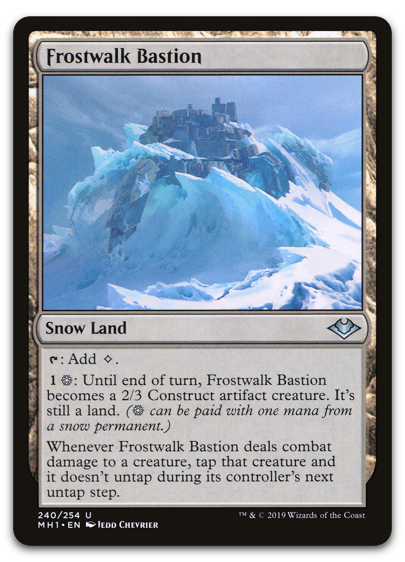 Frostwalk Bastion (Modern Horizons)