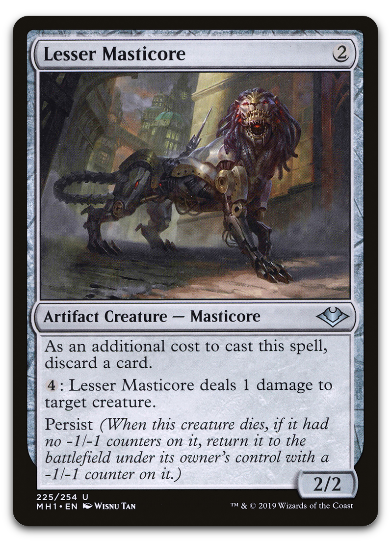 Lesser Masticore (Modern Horizons)