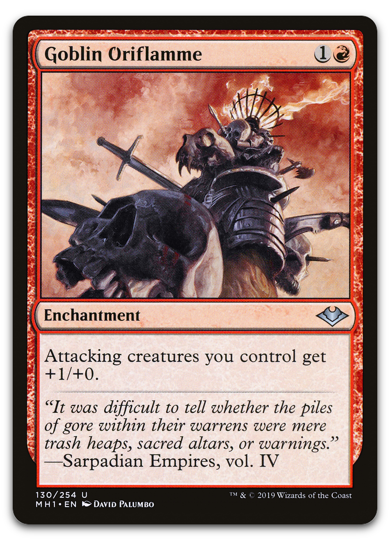 Goblin Oriflamme (Modern Horizons)