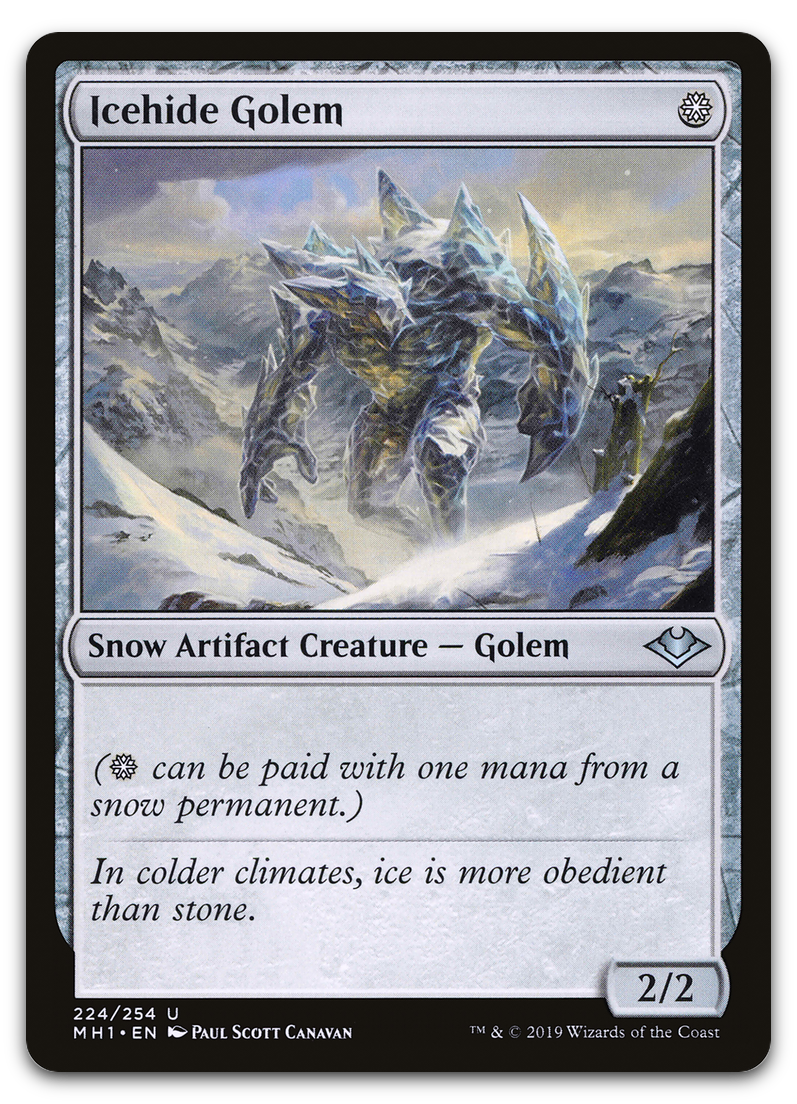 Icehide Golem (Modern Horizons)