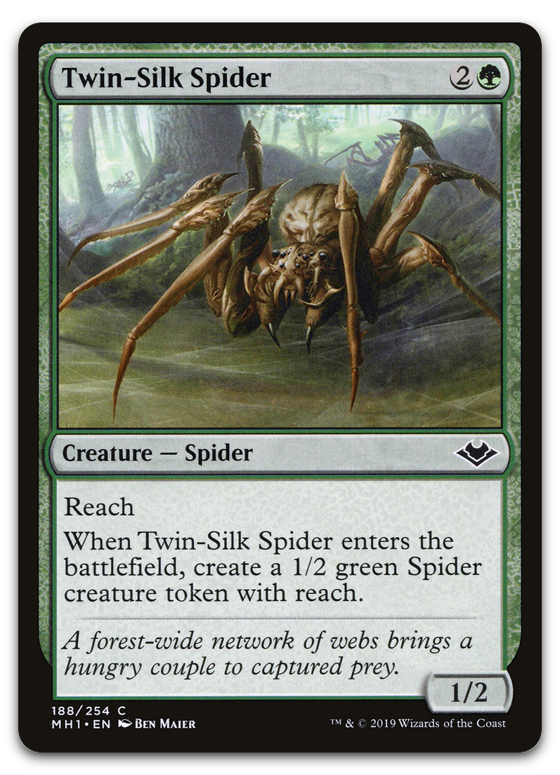 Twin-Silk Spider (Modern Horizons)