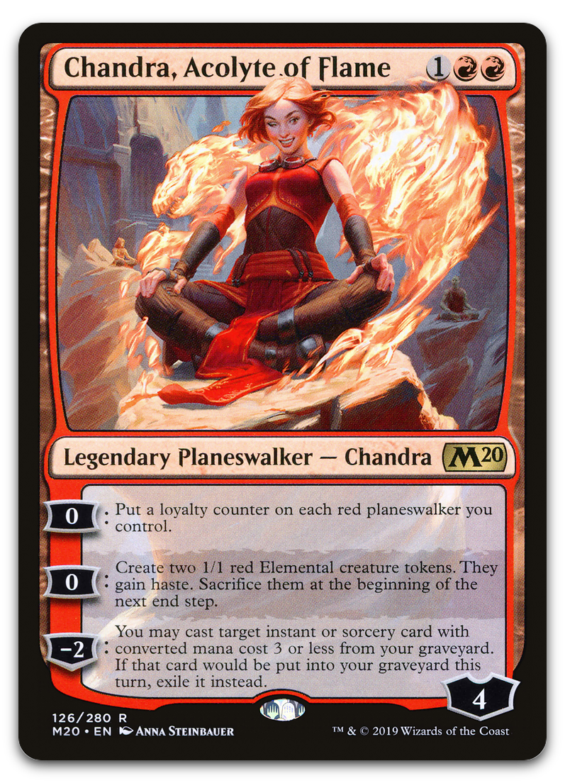 Chandra, Acolyte of Flame (Core Set 2020)