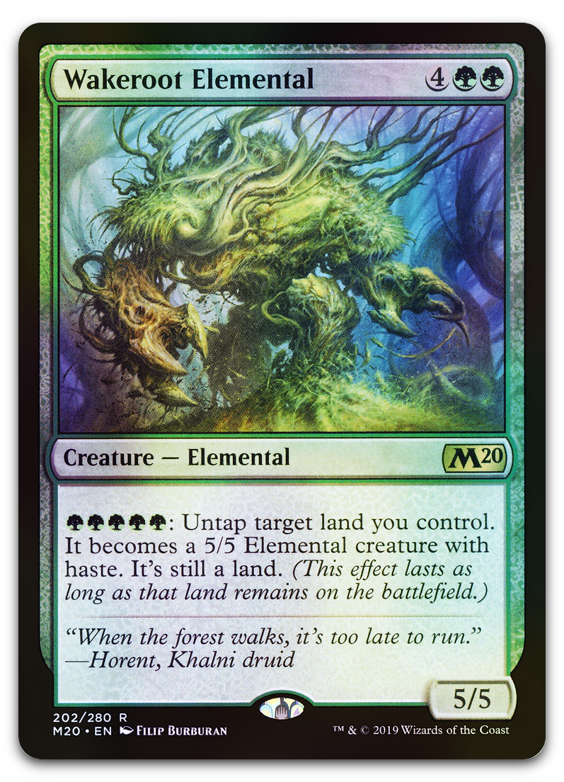Wakeroot Elemental (Core Set 2020)