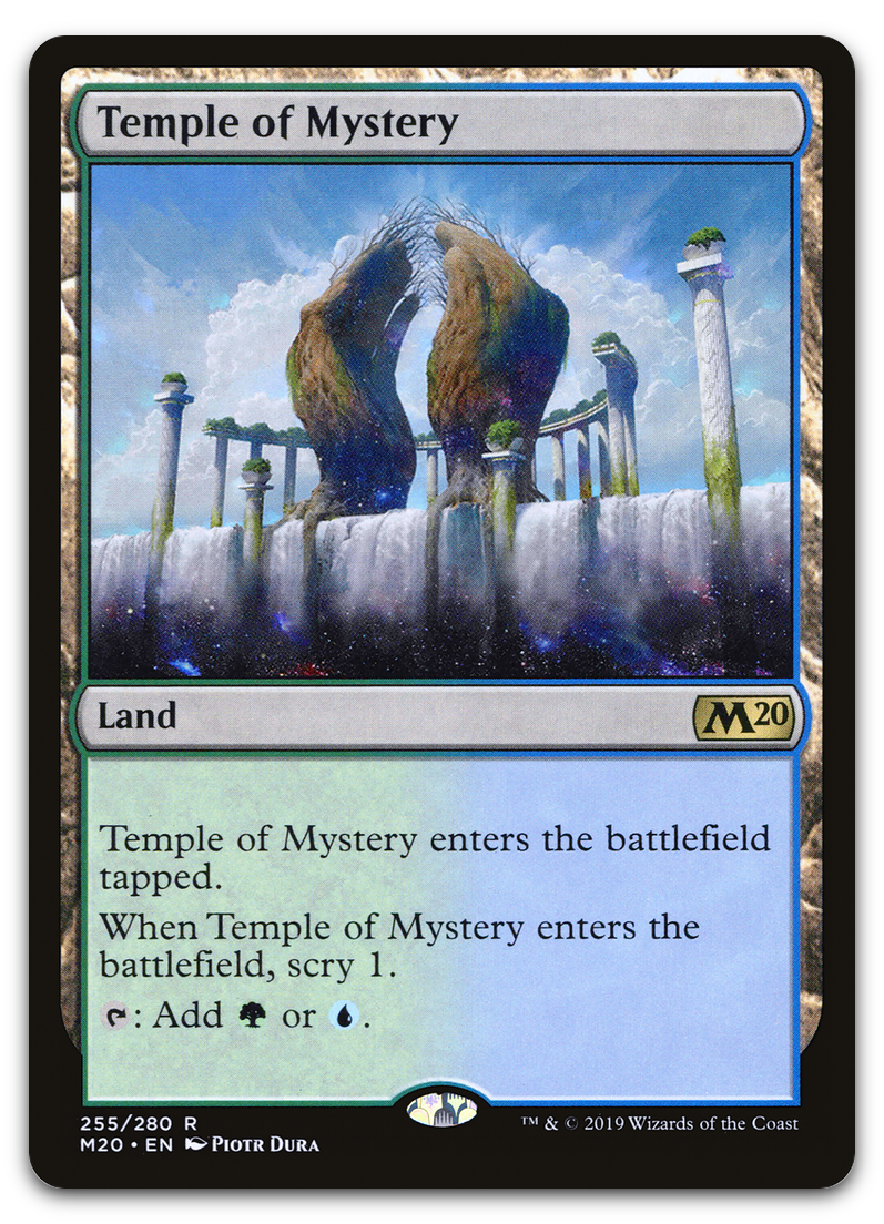 Temple of Mystery (Core Set 2020)
