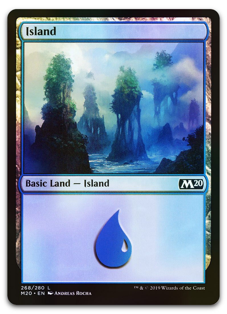 Island (268) (Core Set 2020)