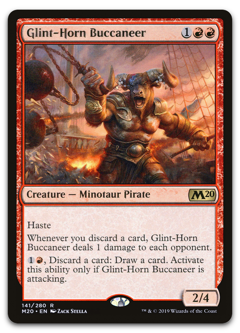 Glint-Horn Buccaneer (Core Set 2020)