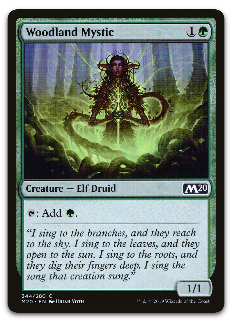 Woodland Mystic (Core Set 2020)