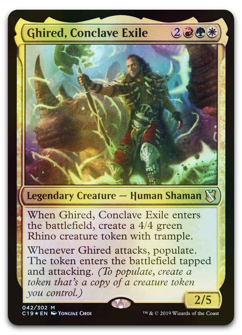 Ghired, Conclave Exile (Commander 2019)