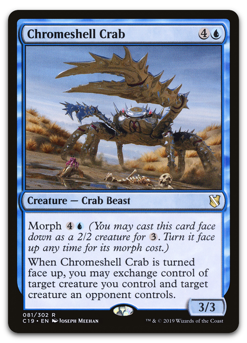 Chromeshell Crab (Commander 2019)