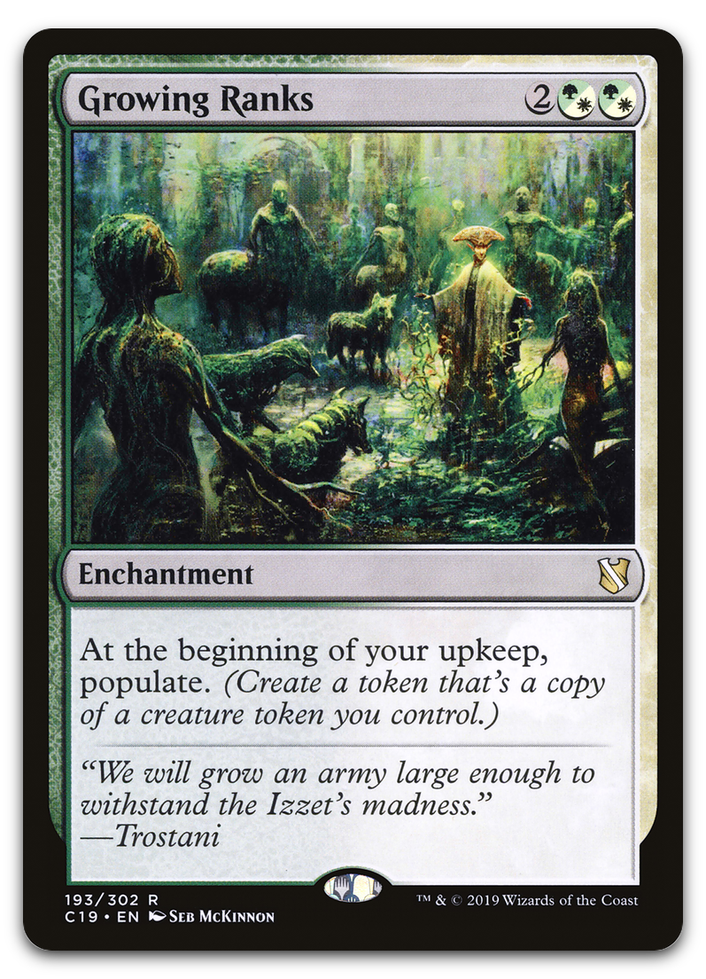Growing Ranks (Commander 2019)
