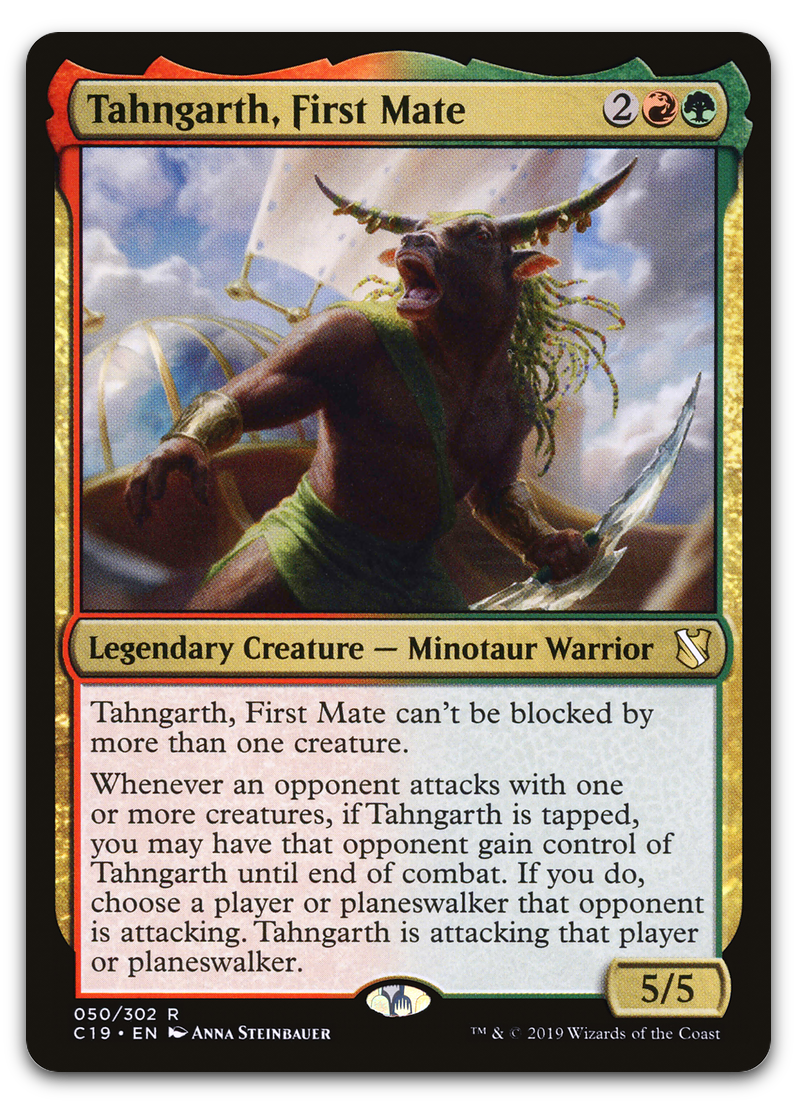 Tahngarth, First Mate (Commander 2019)