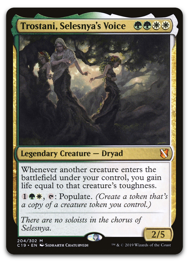 Trostani, Selesnya's Voice (Commander 2019)