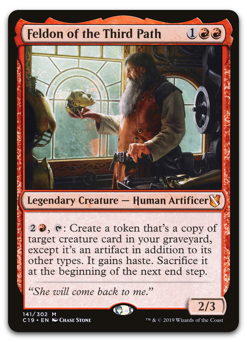 Feldon of the Third Path (Commander 2019)