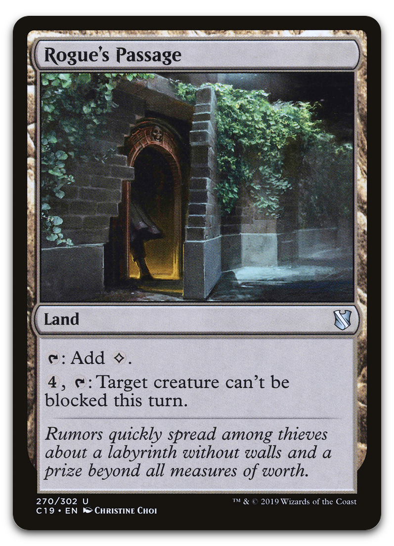 Rogue's Passage (Commander 2019)