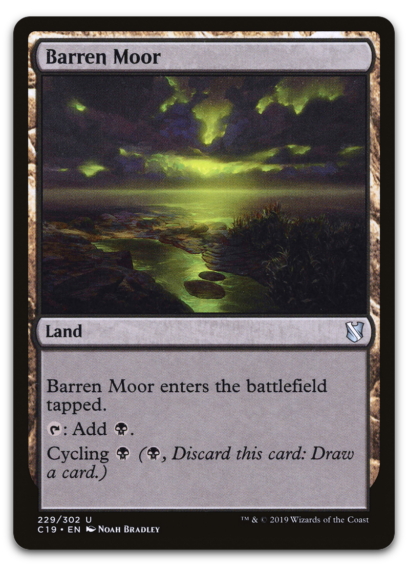 Barren Moor (Commander 2019)