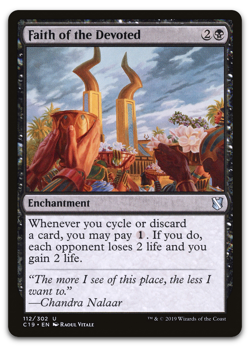 Faith of the Devoted (Commander 2019)