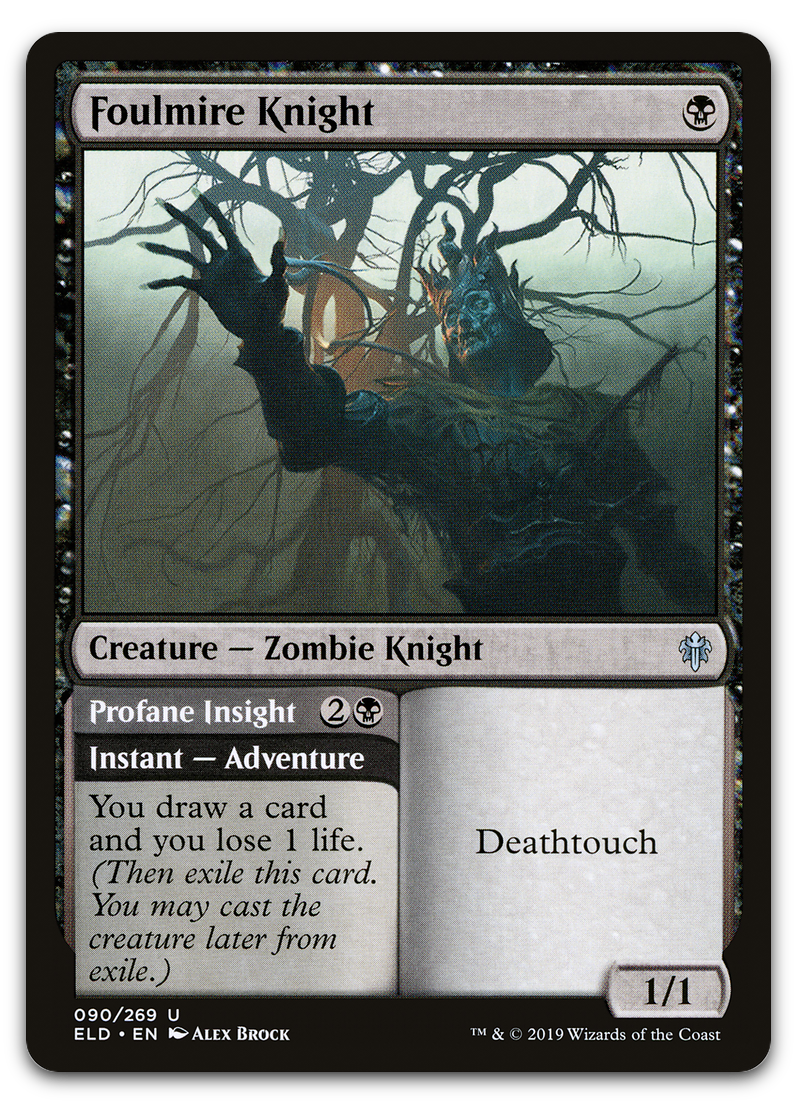 Foulmire Knight (Throne of Eldraine)