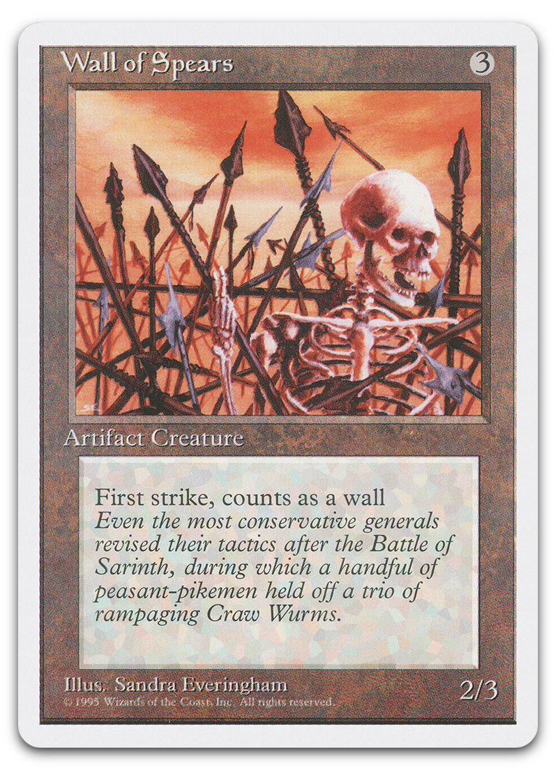 Wall of Spears (Fourth Edition)
