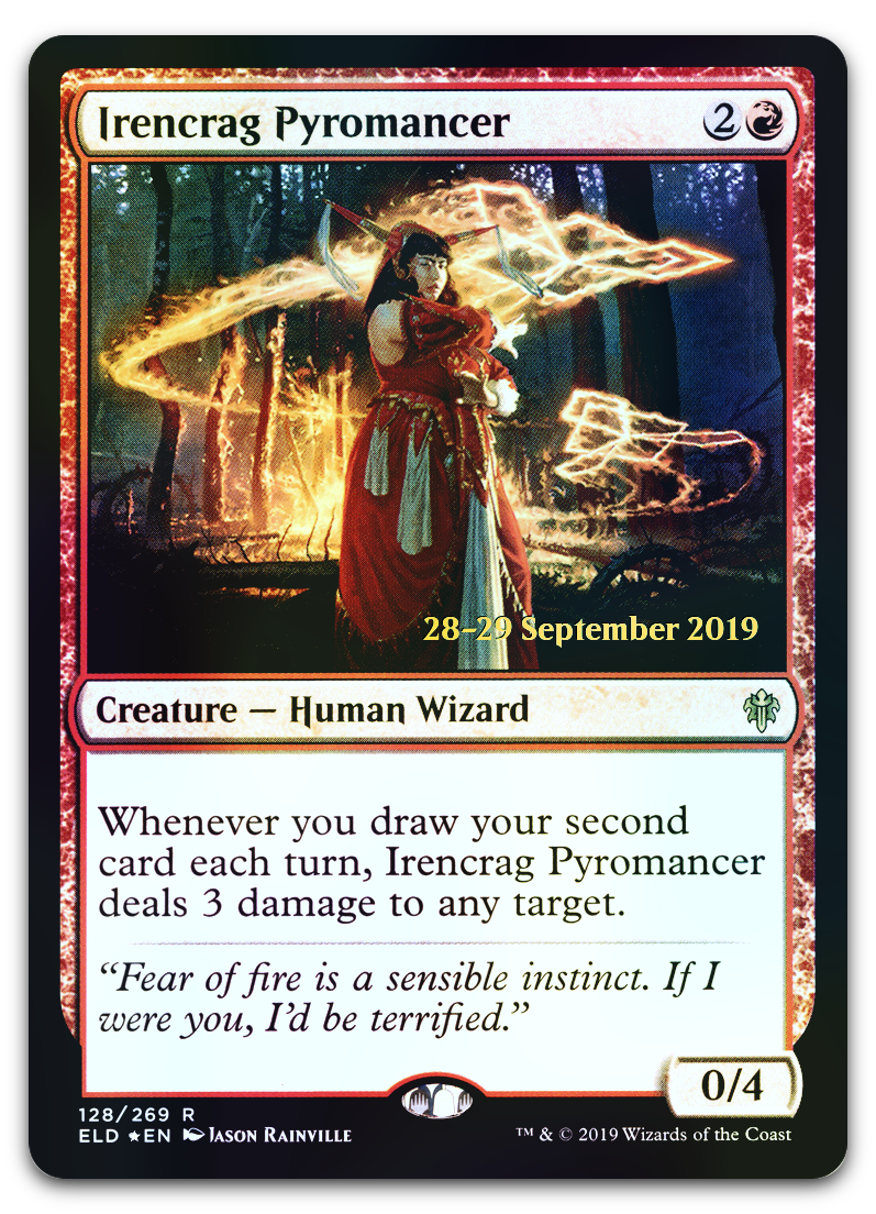 Irencrag Pyromancer (Prerelease Cards)