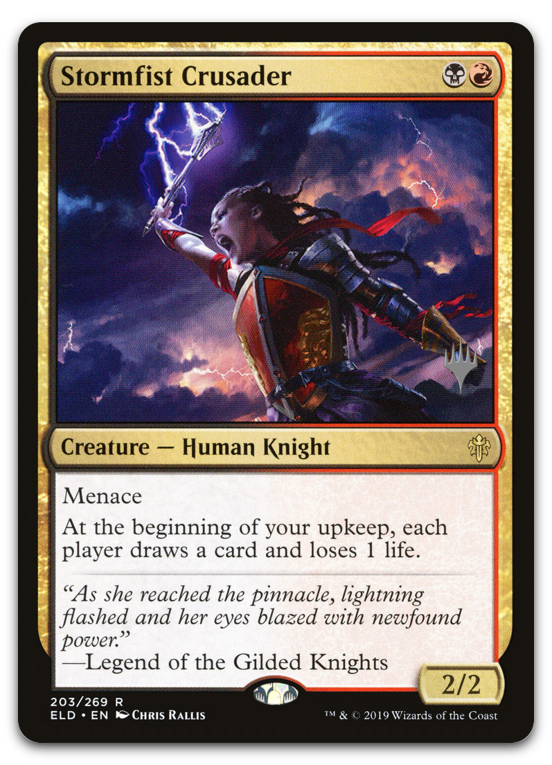 Stormfist Crusader (Promo Pack: Throne of Eldraine)