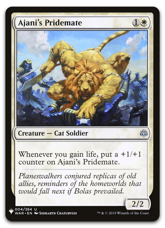Ajani's Pridemate (The List Reprints)