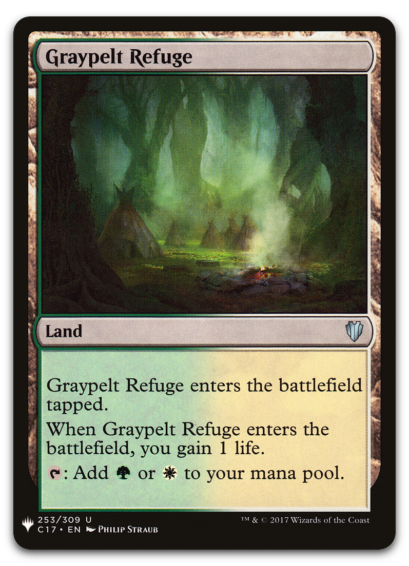 Graypelt Refuge (The List Reprints)