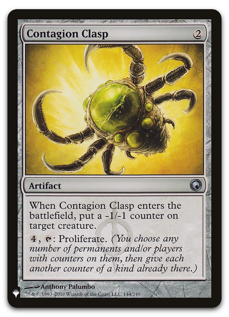 Contagion Clasp (The List Reprints)