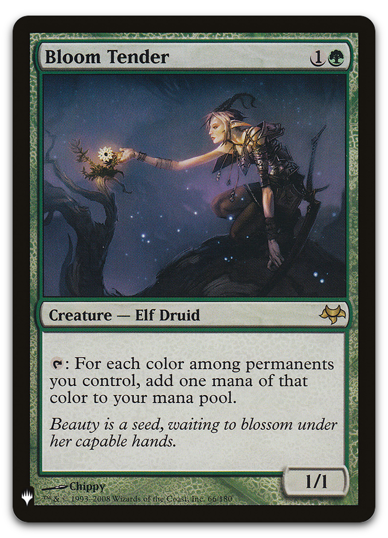 Bloom Tender (The List Reprints)