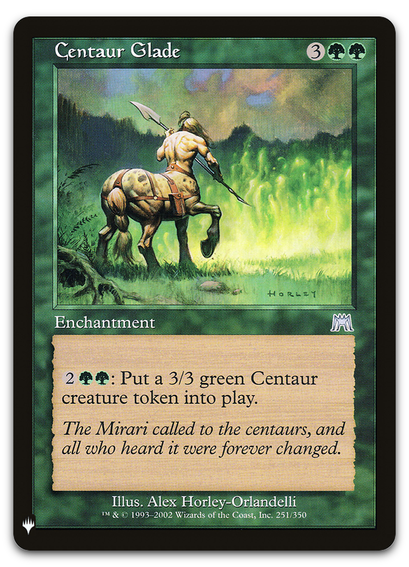 Centaur Glade (The List Reprints)