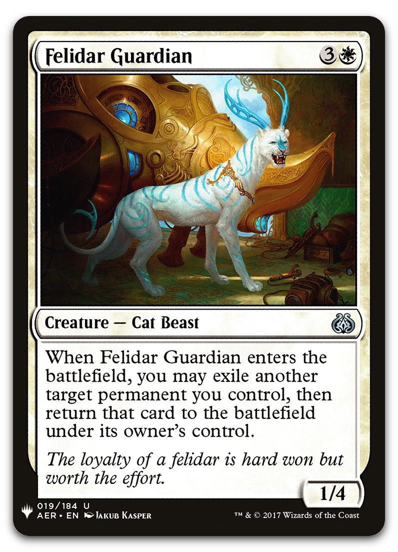 Felidar Guardian (The List Reprints)
