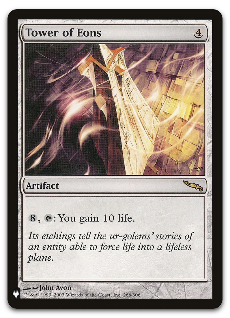 Tower of Eons (The List Reprints)
