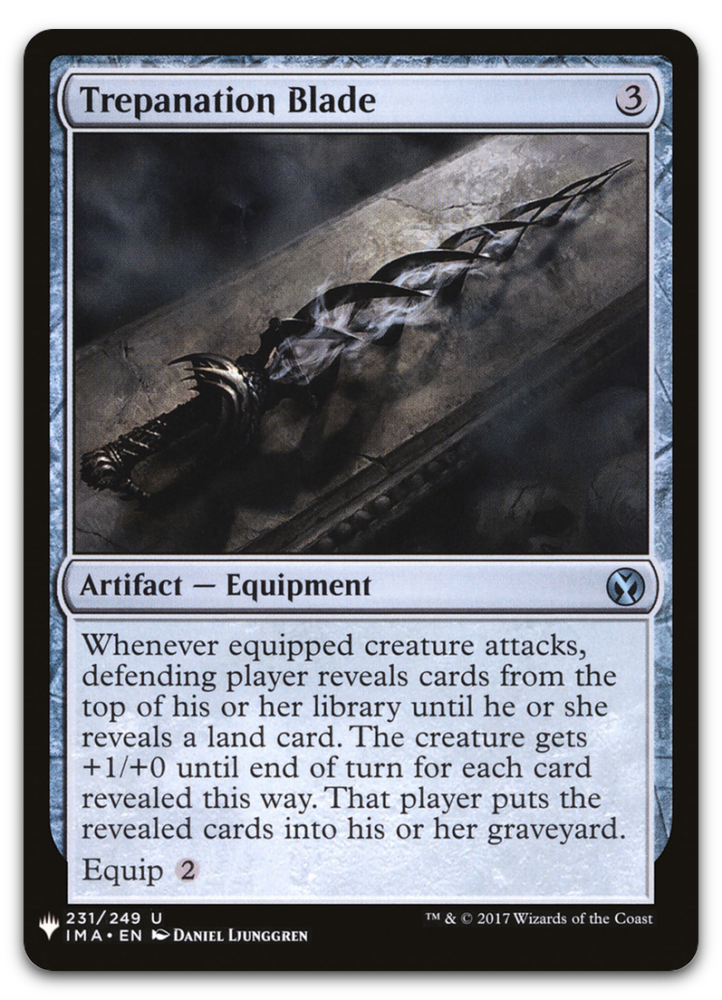 Trepanation Blade (The List Reprints)