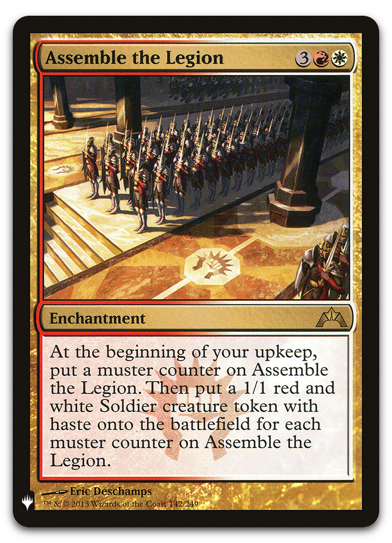 Assemble the Legion (The List Reprints)