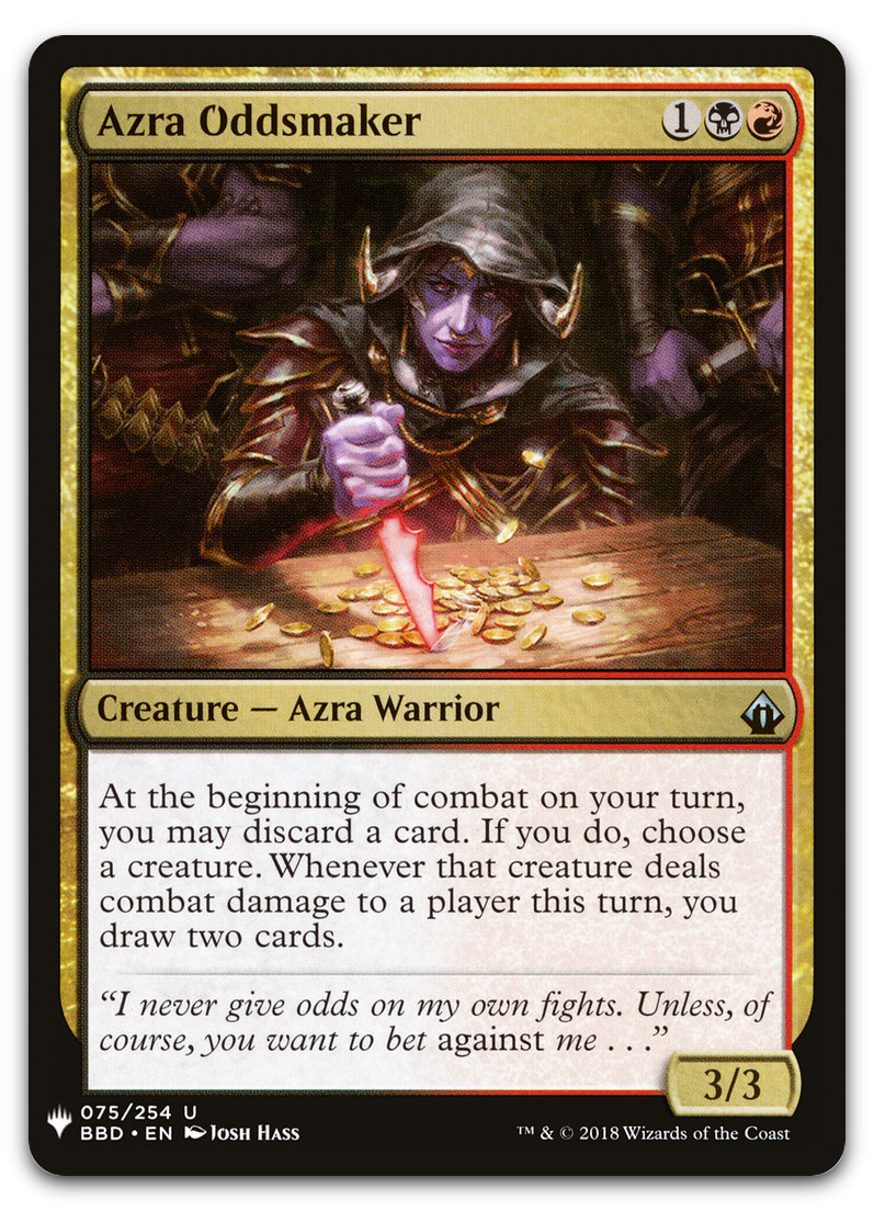 Azra Oddsmaker (The List Reprints)