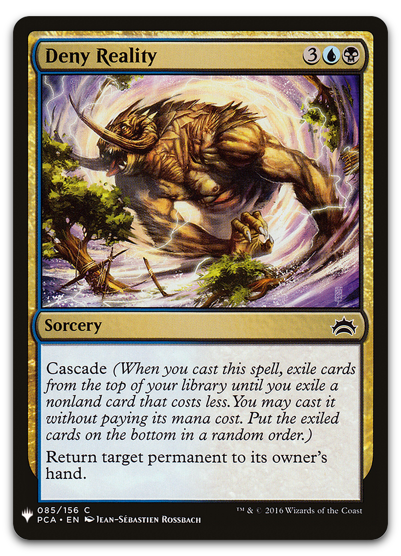 Deny Reality (PCA) (The List Reprints)