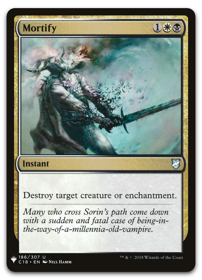 Mortify (C18) (The List Reprints)