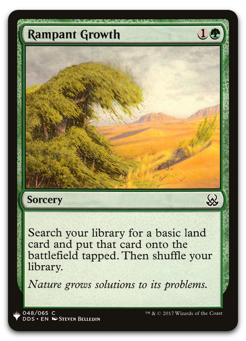 Rampant Growth (The List Reprints)