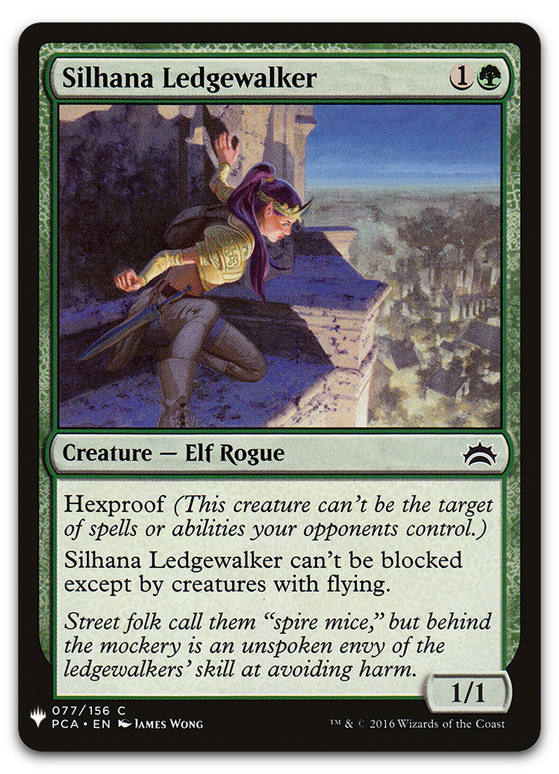Silhana Ledgewalker (The List Reprints)