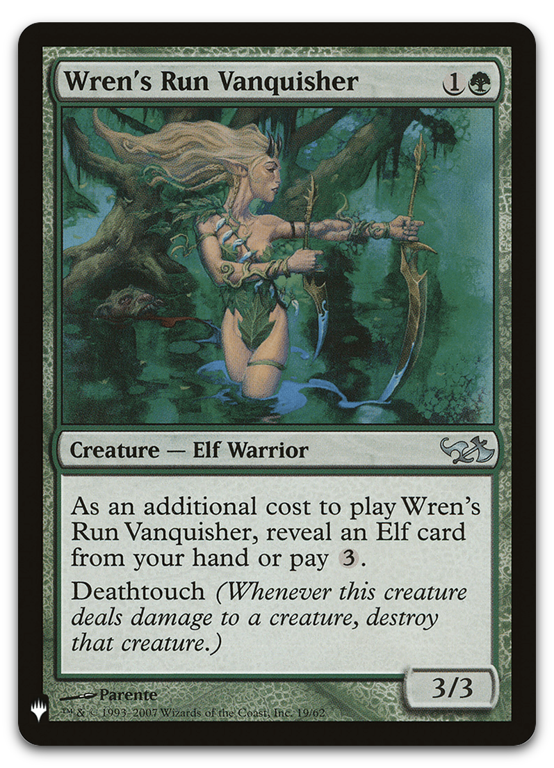 Wren's Run Vanquisher (The List Reprints)