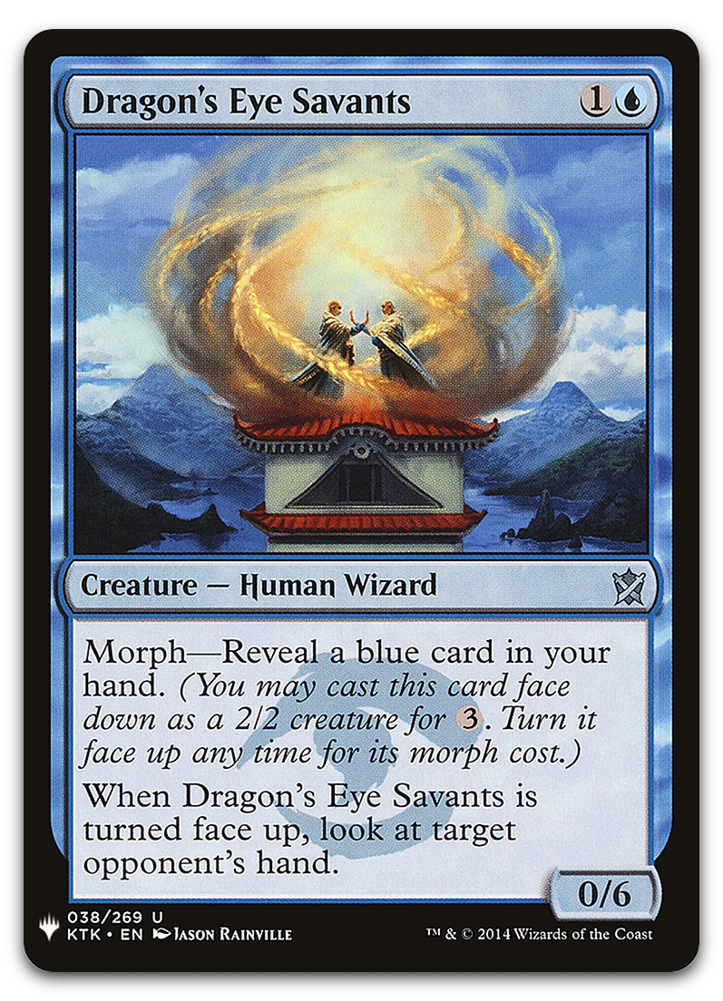 Dragon's Eye Savants (The List Reprints)