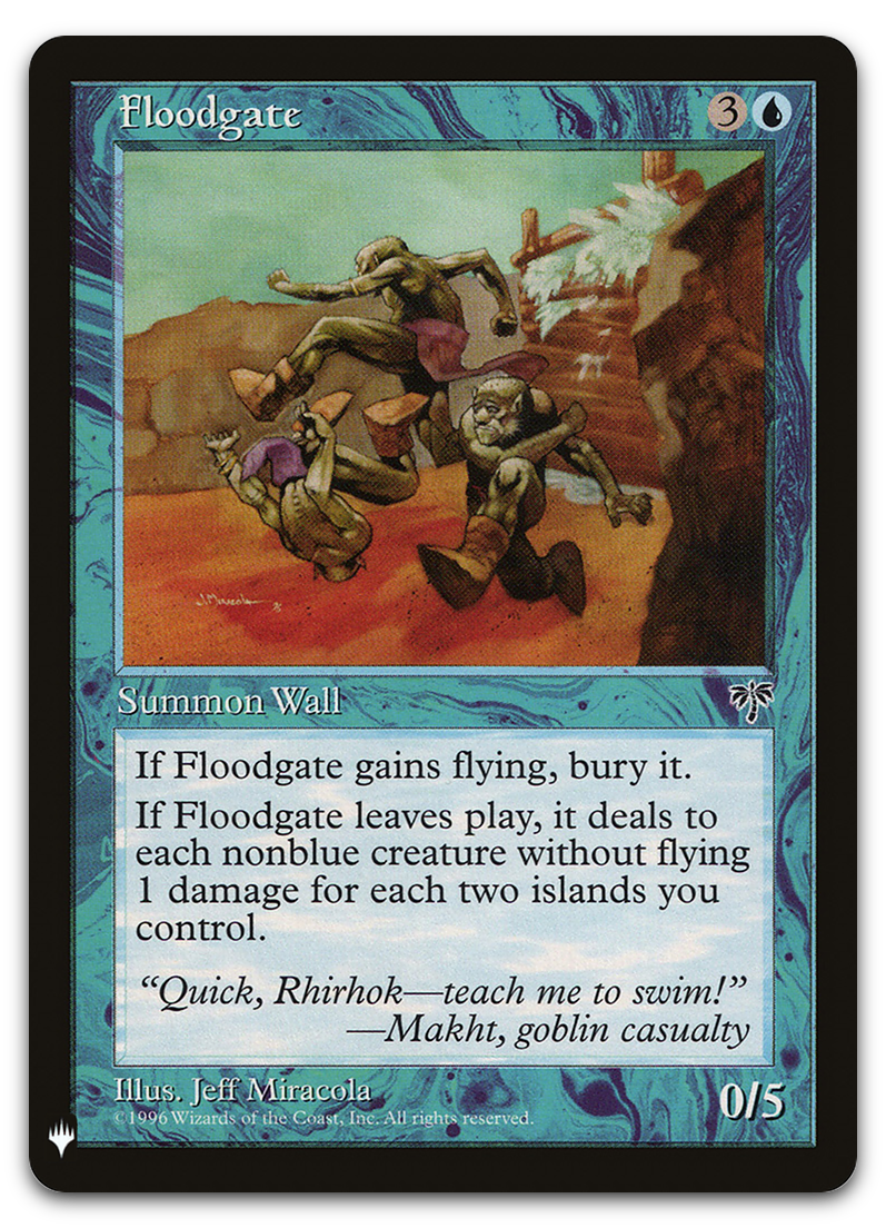 Floodgate (The List Reprints)